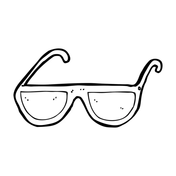 Lunettes de dessin animé — Image vectorielle