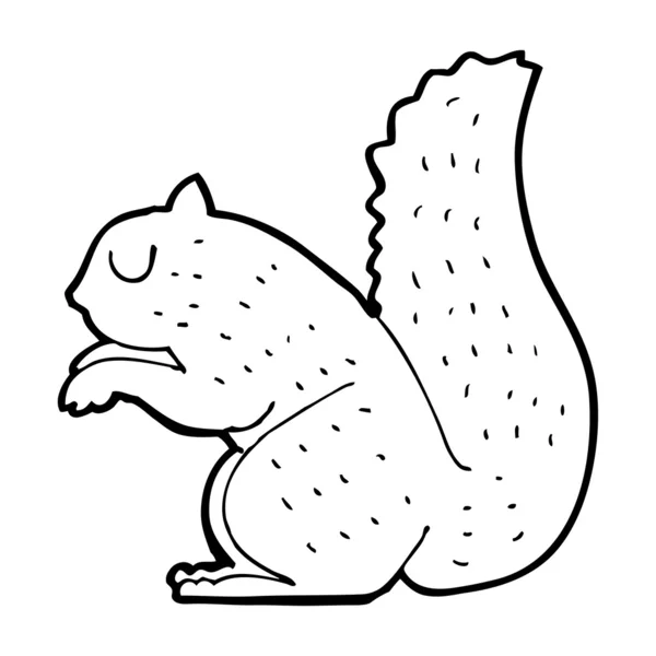 Zeichentrickhörnchen — Stockvektor
