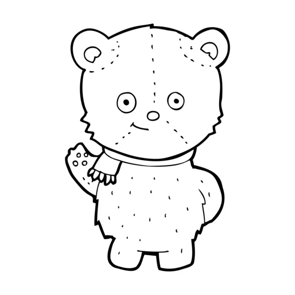 Мультяшный медведь — стоковый вектор