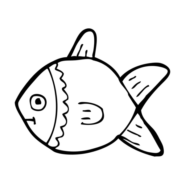 Ikan Kartun - Stok Vektor