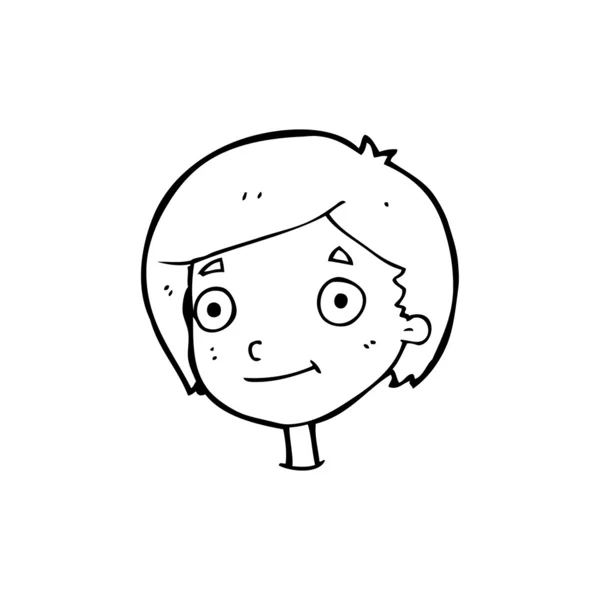 Ευτυχισμένο αγόρι κινουμένων σχεδίων — Διανυσματικό Αρχείο