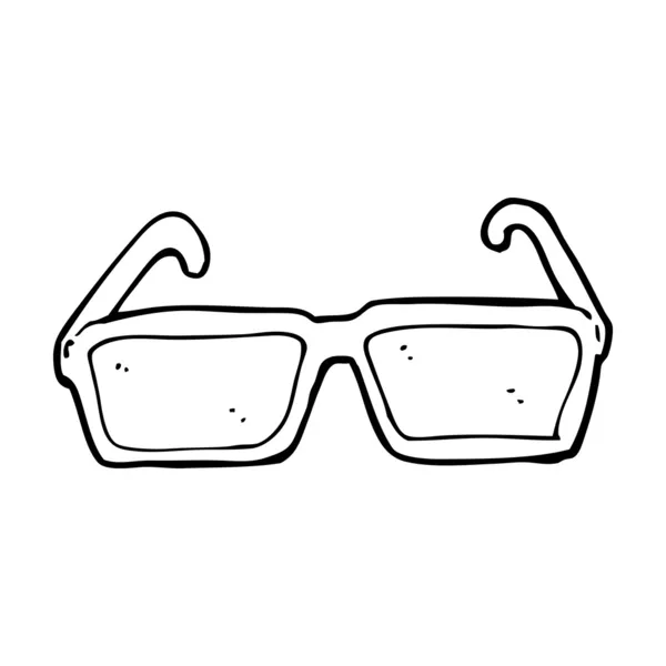 Lunettes de dessin animé — Image vectorielle