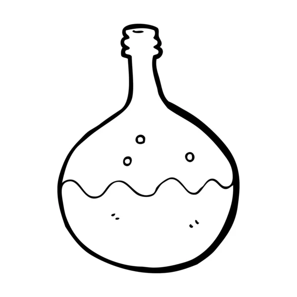 Cartoon bubblande kemikalier — Stock vektor