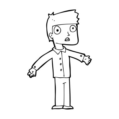 şok adam çizgi film