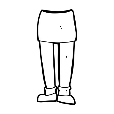 çizgi film bacakları