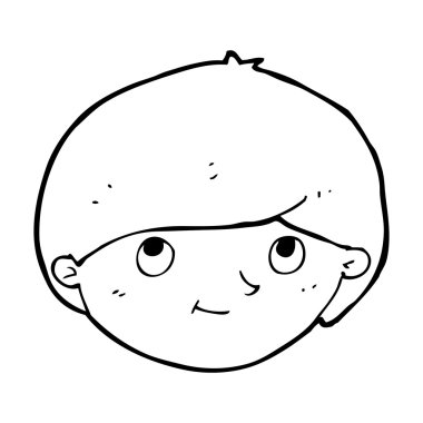 mutlu bir adam çizgi film