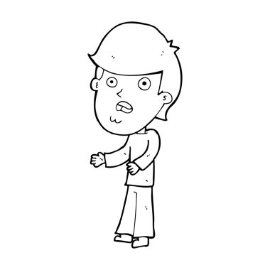 şok adam çizgi film