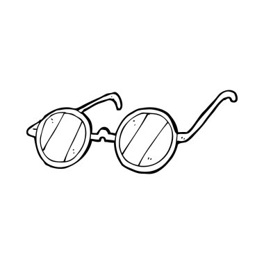 karikatür gözlükler