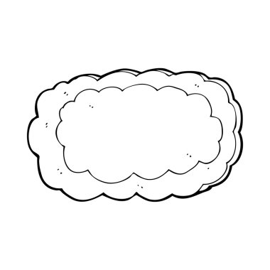 karikatür bulut sembolü