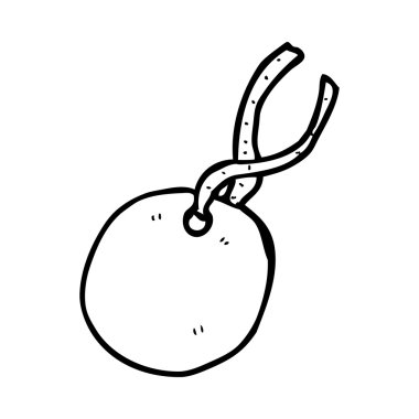 karikatür hediye etiketi