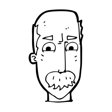 çizgi film annnoyed ihtiyar