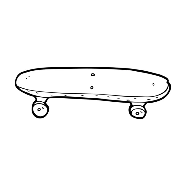 Zeichentrickskateboard — Stockvektor