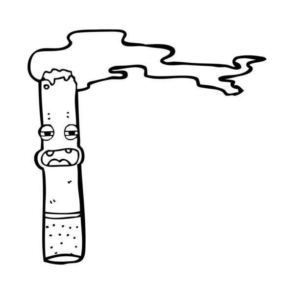 कार्टून सिगारेट वर्ण — स्टॉक व्हेक्टर
