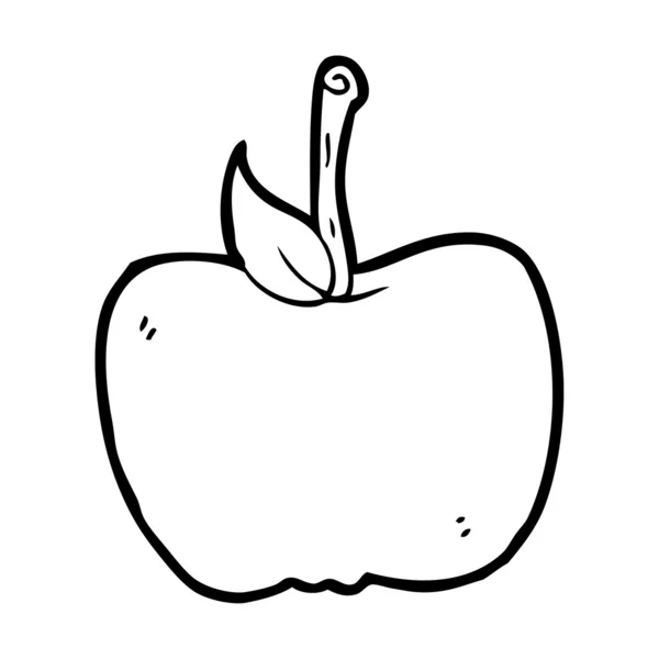 Cartoon apple — Stock Vector