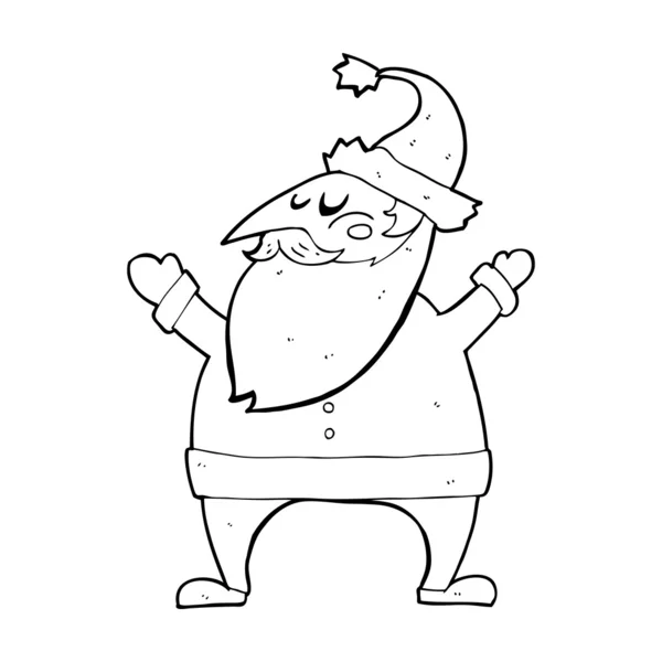 Cartoon Santa Claus — Stockvector