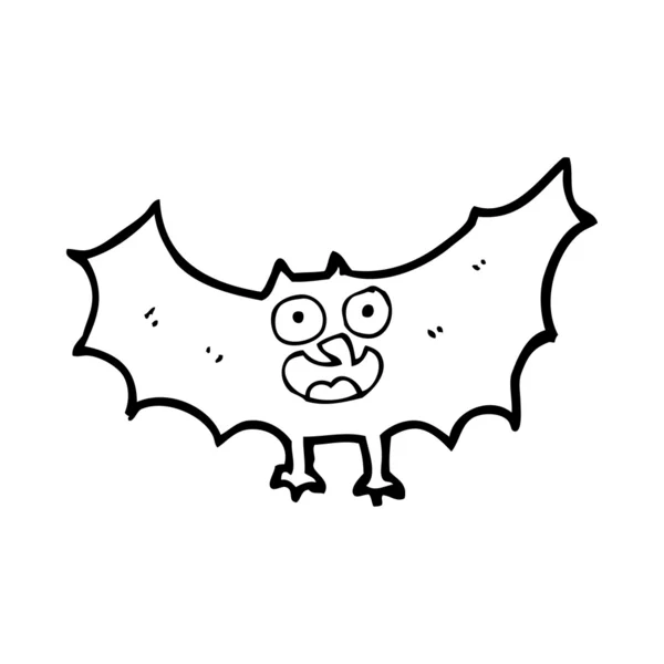 만화 박쥐 — 스톡 벡터