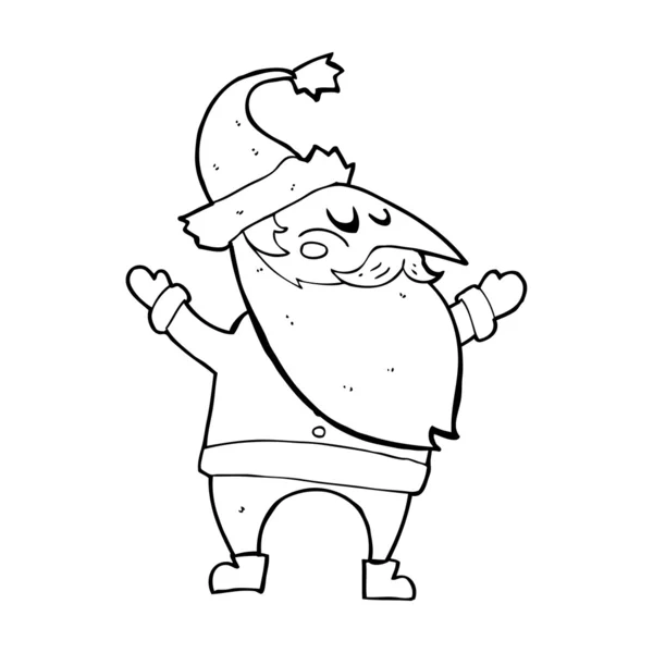 Cartoon santa claus — Stock Vector