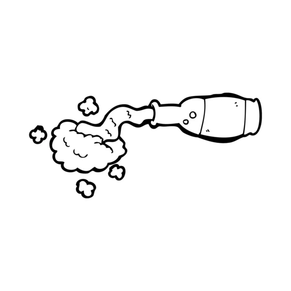 Мультфільм пролитої пива — стоковий вектор