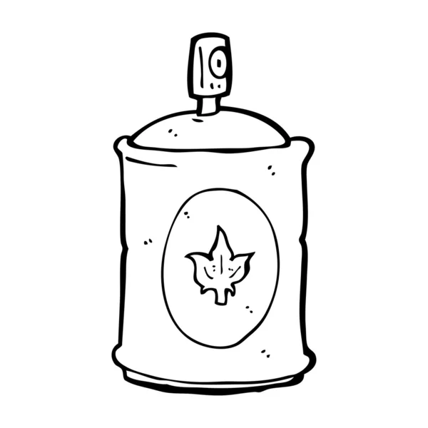 Spray de fragancia de dibujos animados — Vector de stock