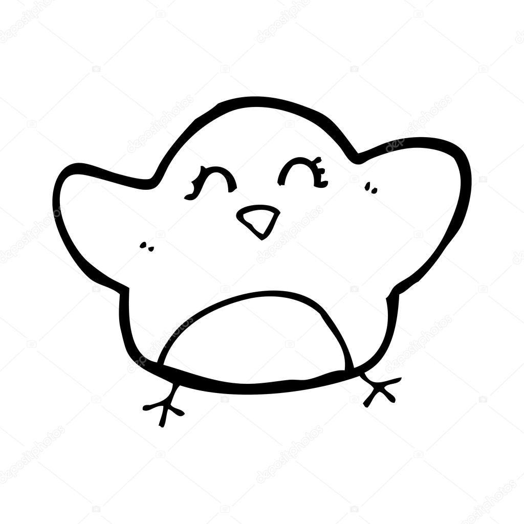 Cartoon robin Stock Vector by ©lineartestpilot 38438437