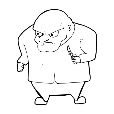 çizgi film kötü adam