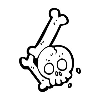 çizgi film cadılar bayramı kemik numarası