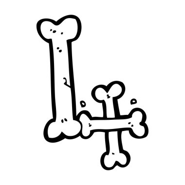 çizgi film cadılar bayramı kemik numarası