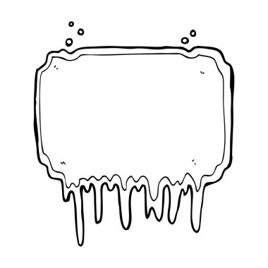 Cadılar Bayramı çerçeve cartoon