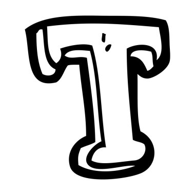 çizgi film mektup t