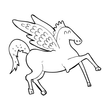 Pegasus cartoon