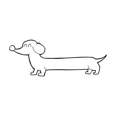 karikatür dachshund