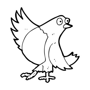 çizgi film dans eden robin