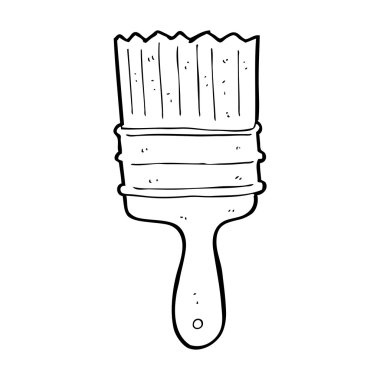 karikatür boya fırçası