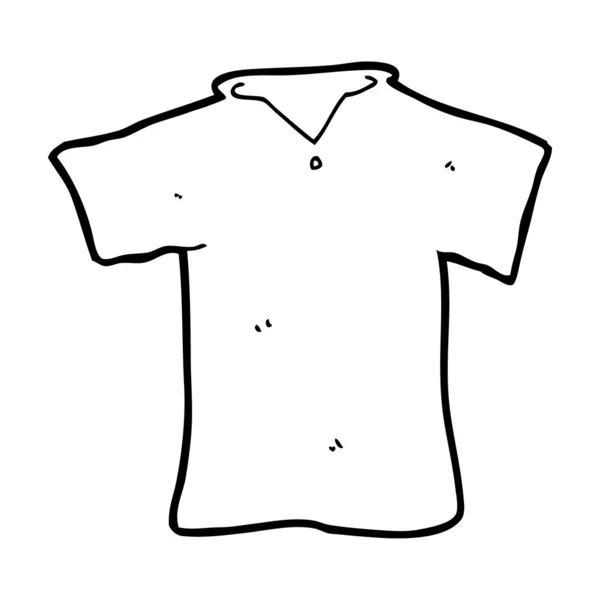 Мультяшная футболка — стоковый вектор