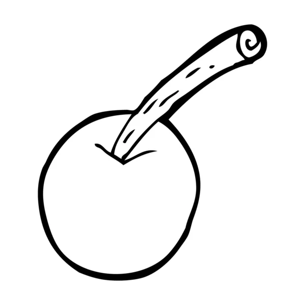 Kreskówka wiśnia symbol — Wektor stockowy