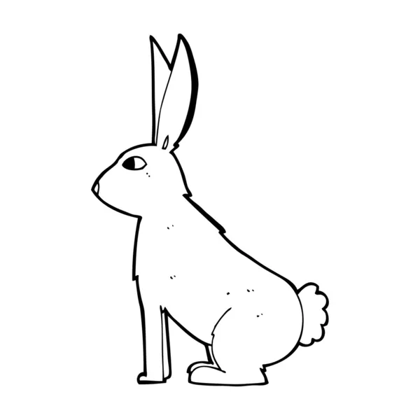 漫画のウサギ — ストックベクタ