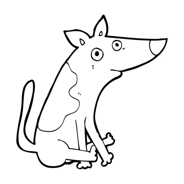 Мультяшная собака — стоковый вектор
