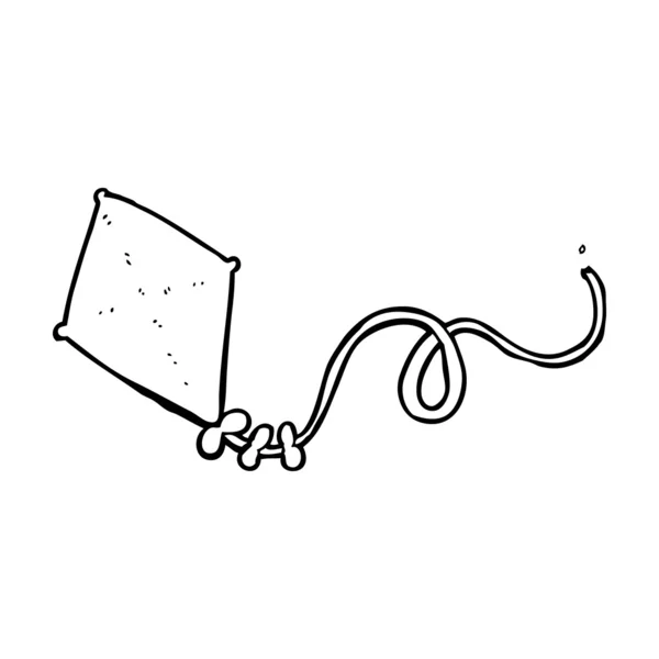 Cerf-volant dessin animé — Image vectorielle