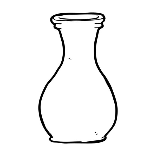 Karikatür vazo — Stok Vektör