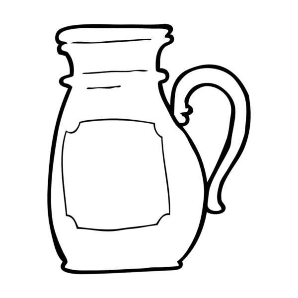 Cartoon jug — Stock vektor