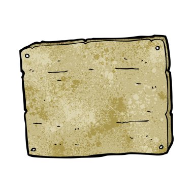 karikatür ahşap tahta