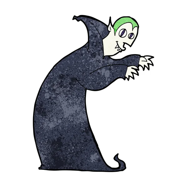 Vampiro assustador dos desenhos animados —  Vetores de Stock