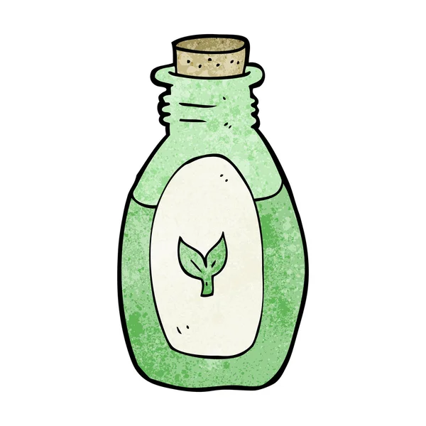 Karikatür bitkisel ilaç — Stok Vektör
