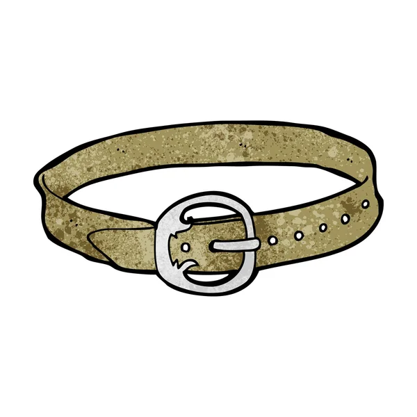 Cartoon old belt — Stock Vector