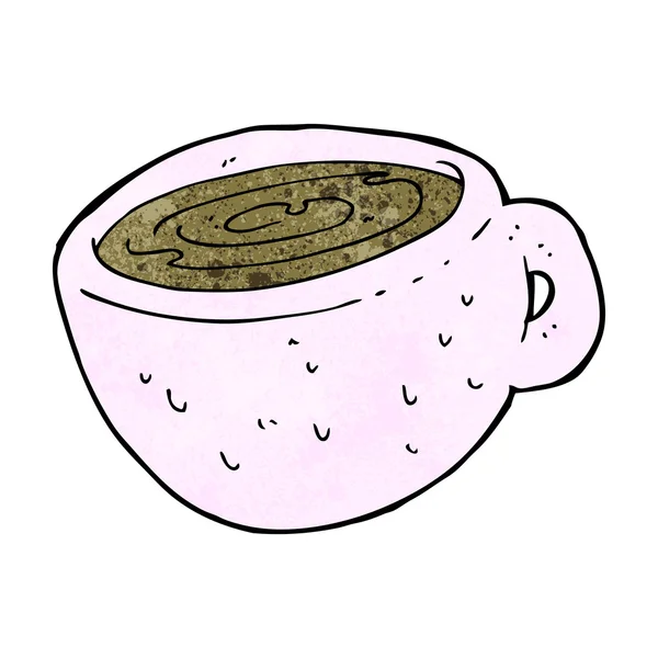 Copo de café dos desenhos animados — Vetor de Stock