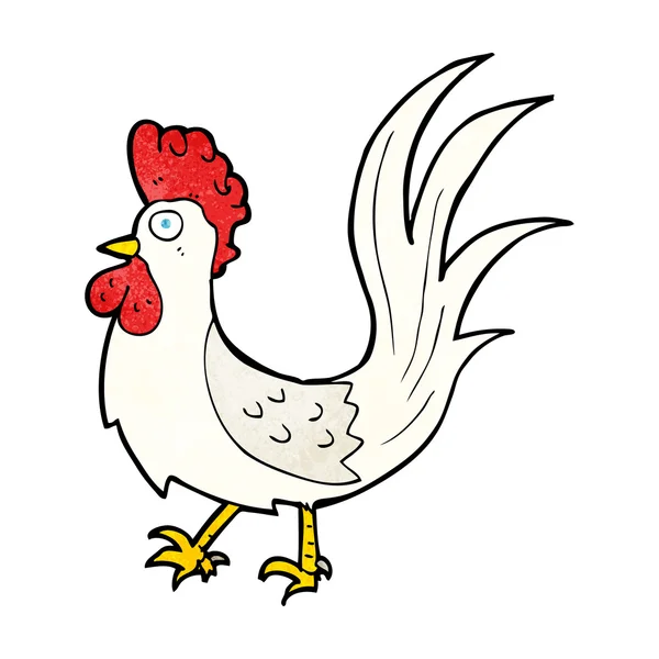 Gallo de dibujos animados — Vector de stock