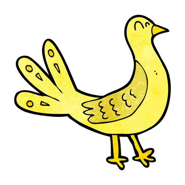 Uccello dei cartoni — Vettoriale Stock