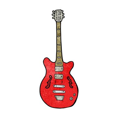 çizgi film elektro gitar