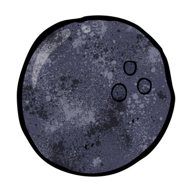 karikatür bowling topu