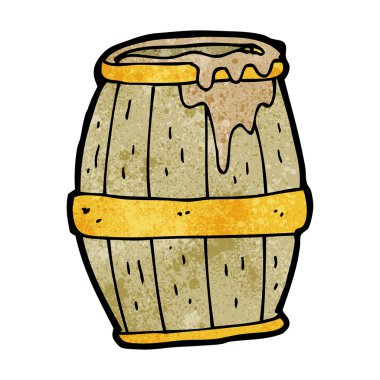 çizgi film bira varil